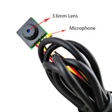 YinRuins CVBS Mini Spy Hidden Camera HD 3.6mm 70degree 700TVL Hidden Mini Analog CCTV Surveillance Camera AV Output